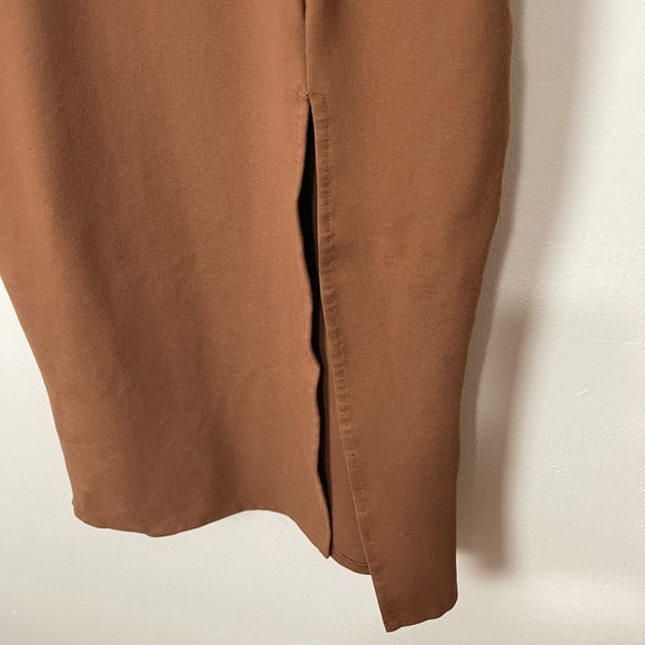 Fashion Nova Pencil Slit Body cone Midi Dress Browen Size L - Picture 5 of 12